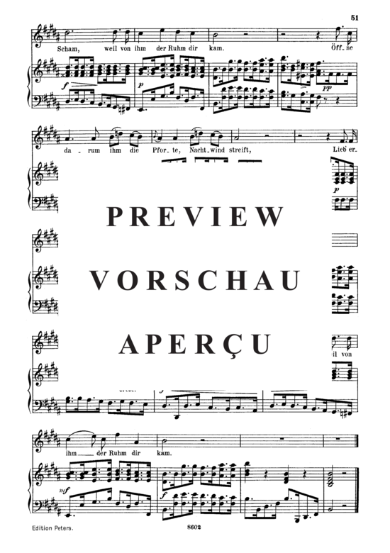 Product gallery: Page 8 of 8 Romanze des Richard Löwenherz D.856, , Medium Voice and Piano