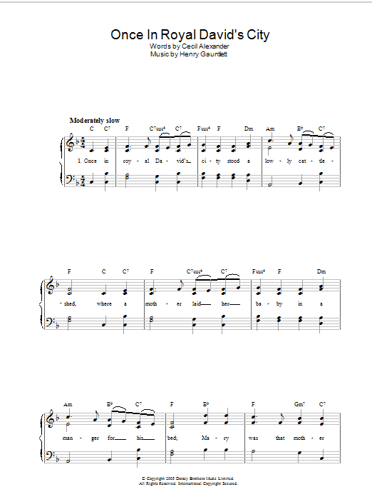 Produktbild zu: Once In Royal David's City