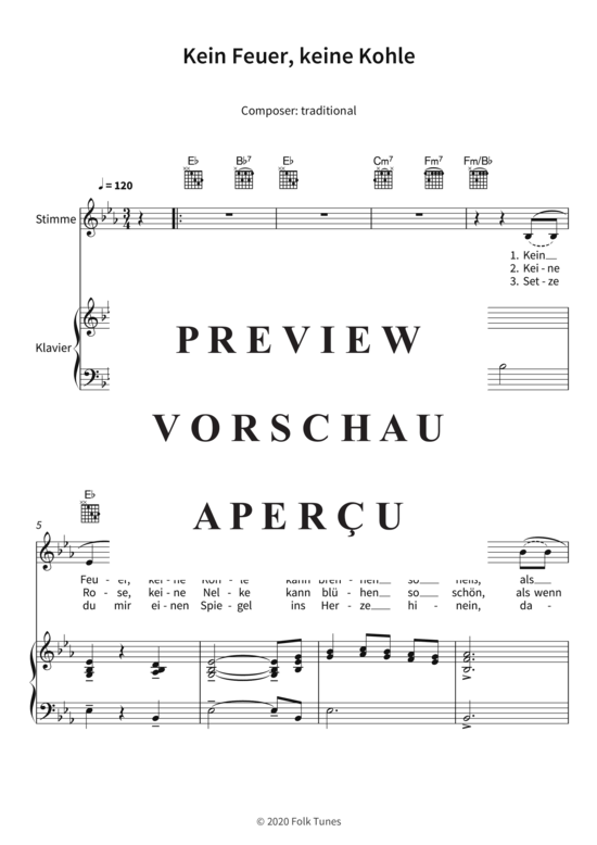 Product gallery: Page 4 of 5 Kein Feuer, keine Kohle , , (vocals + piano, guitar)