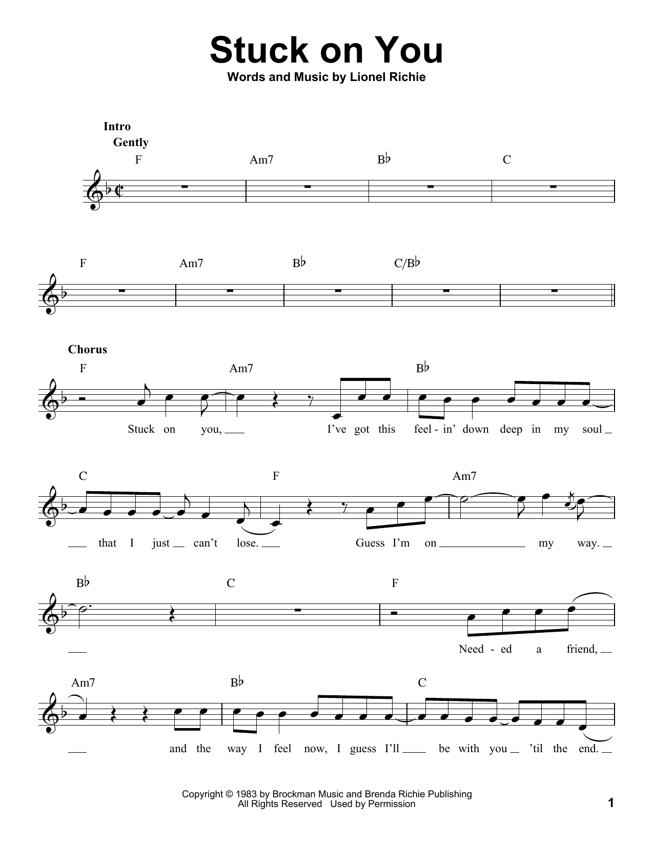 Produktgalerie: Seite 1 von 1 Stuck On You, Lionel Richie, Gesang