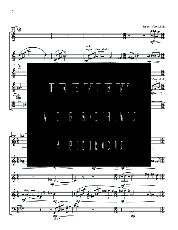Produktgalerie: Seite 6 von 11 Woodwind Quintet - O llama de amor viva, , (Holzbläser Quintett)