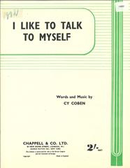 cover: I Like To Talk To Myself, Cy Coben