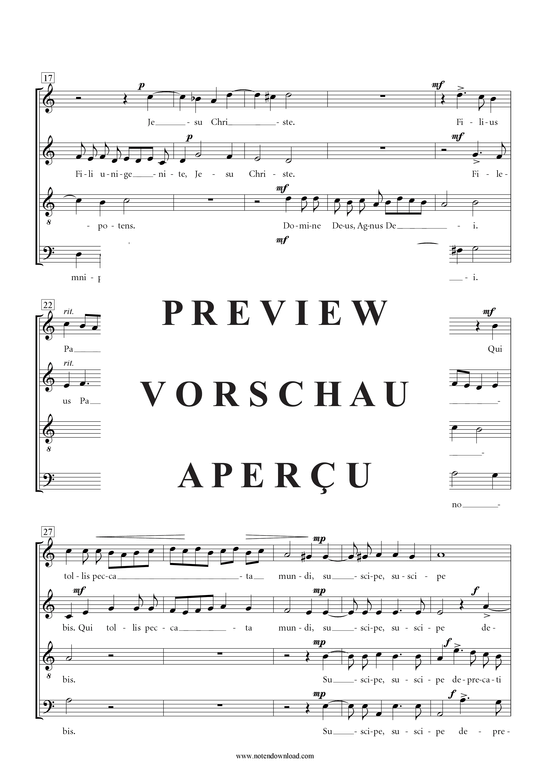 Produktgalerie: Seite 6 von 21 Messe , , (Gemischter Chor SATB)