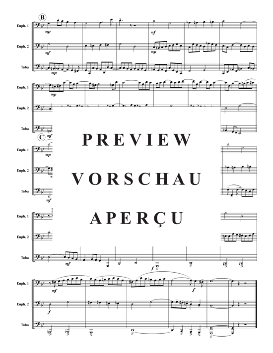 Produktgalerie: Seite 3 von 8 Fuge in G-Moll , , (2x Bariton/Pos. + Tuba)