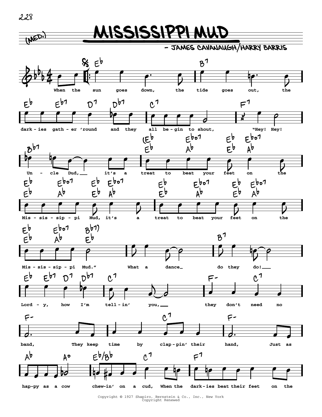 Product picture to: Mississippi Mud (arr. Robert Rawlins)