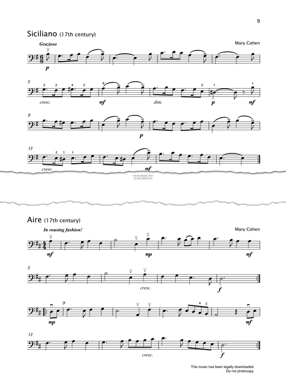 Produktgalerie: Seite 1 von 1 Aire, Mary Cohen, Violoncello