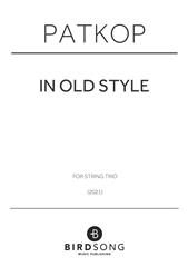 Produktbild zu: in old style