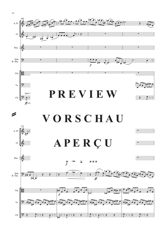 Product gallery: Page 15 of 21 Concerto for Bass Trombone and Six Players , , (Mixed ensemble)