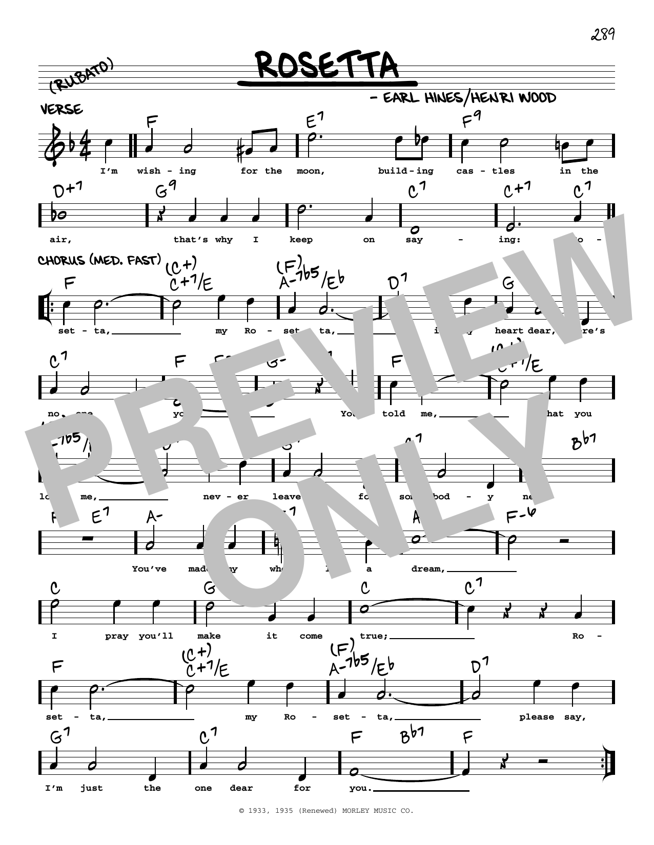 Product picture to: Rosetta (arr. Robert Rawlins)