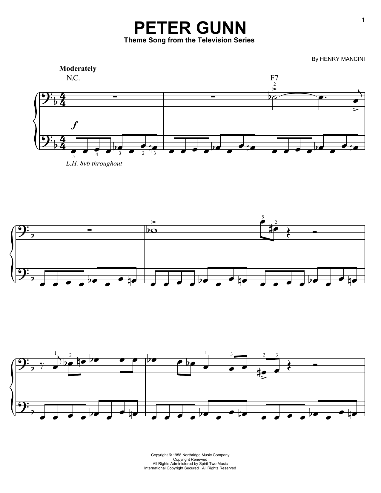 Product gallery: Page 1 of 1 Peter Gunn Theme, Henry Mancini
