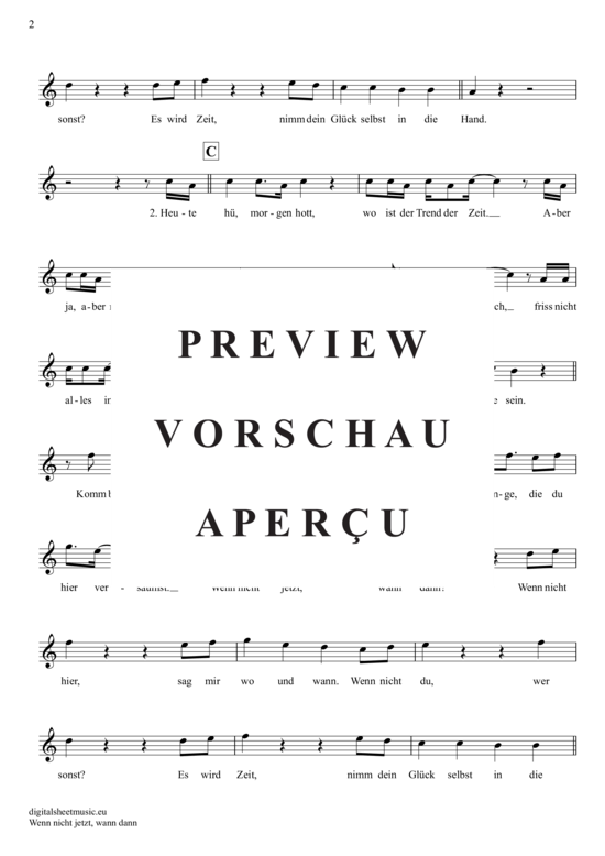 Produktgalerie: Seite 3 von 4 Wenn Nicht Jetzt, Wann Dann , Höhner, (Oboe)