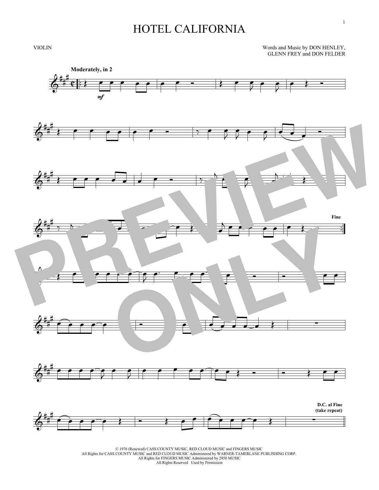 Product gallery: Page 1 of 1 Hotel California, Eagles