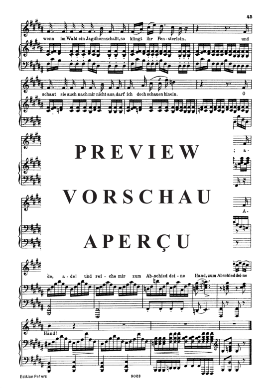gallery: Die Böse Farbe D.795-17 (Die Schöne Müllerin) , ,  (Gesang hoch + Klavier)