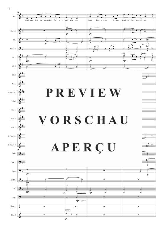Produktgalerie: Seite 9 von 11 Gortnamona, , Solo Gesang und Concert Band