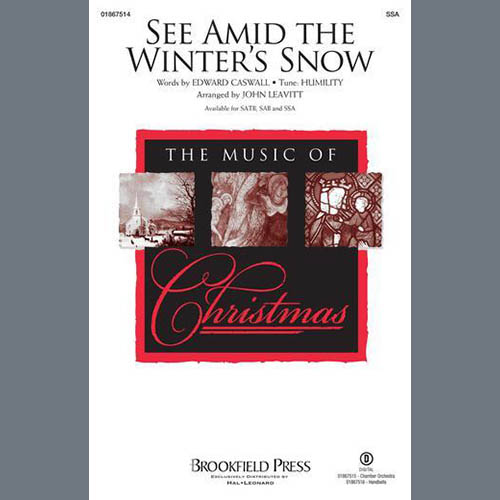 Produktbild zu: See Amid The Winter's Snow (arr. John Leavitt)