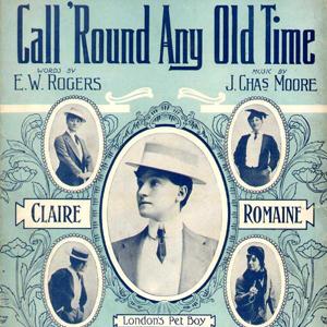 cover: Call Round Any Old Time, Victoria Monks