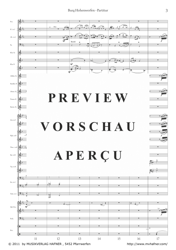 Product gallery: Page 8 of 11 Burg Hohenwerfen, , (large wind orchestra)