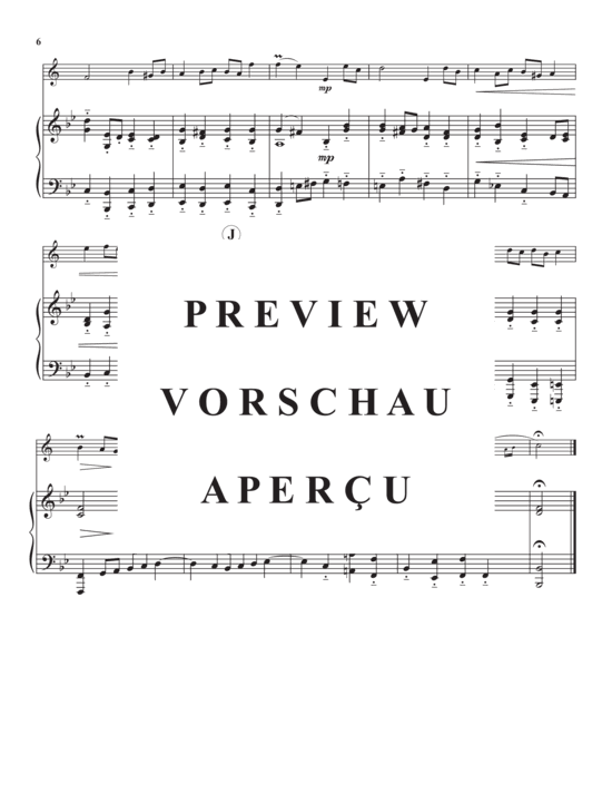 Produktgalerie: Seite 8 von 10 Two Gavottes , , (Trompete in B + Klavier)