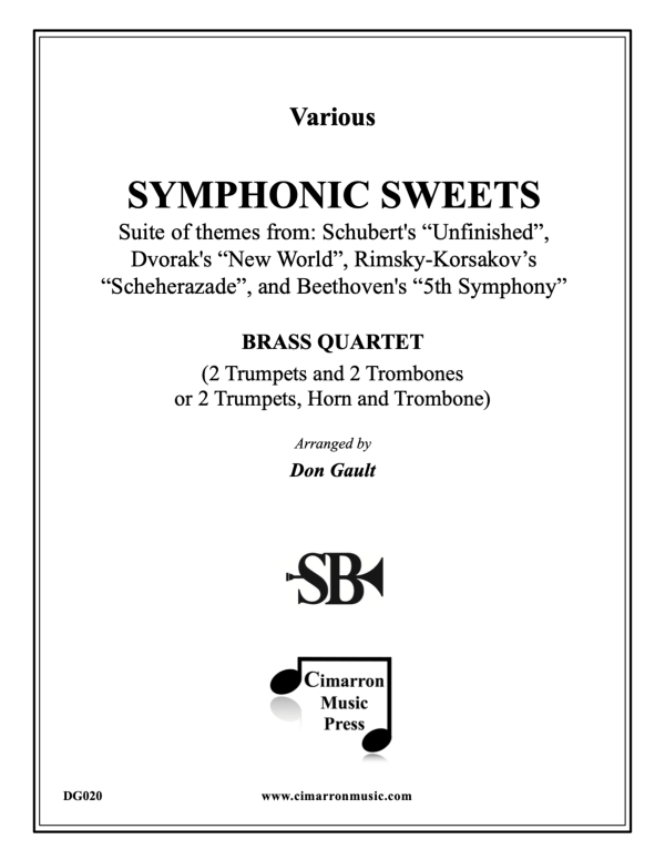 cover: Symphonic Sweets, , Blechbläser Quartett