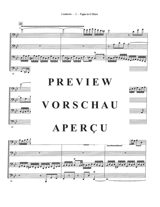 Product gallery: Page 5 of 18 Fugue in G Minor (Little) , ,  (Tuba Quartett EETT)