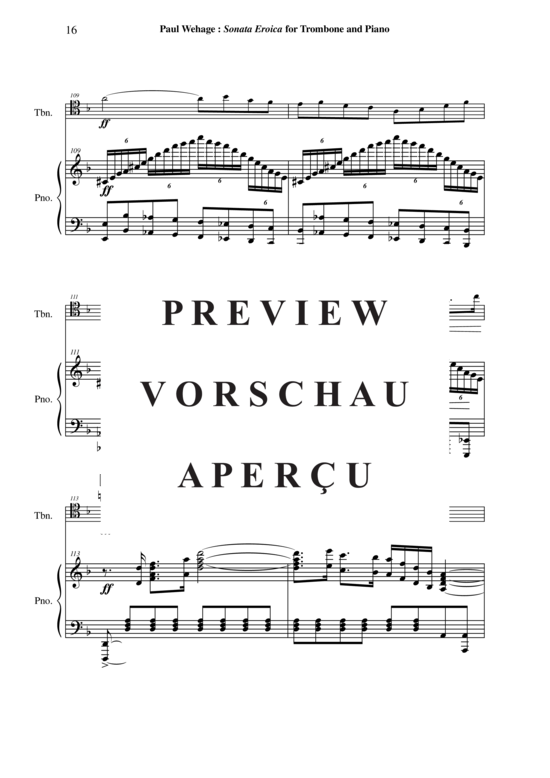 Product gallery: Page 17 of 51 Sonata Eroîca , , (Posaune + Klavier)