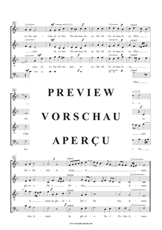 Product gallery: Page 8 of 21 Messe , , (Mixed choir SAATB)