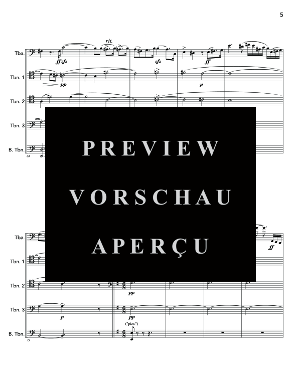 Produktgalerie: Seite 9 von 11 Ave Maria, , (Tuba Solo + Posaunen Ensemble)