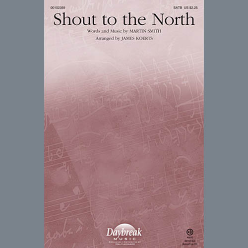 cover: Shout To The North, James Koerts