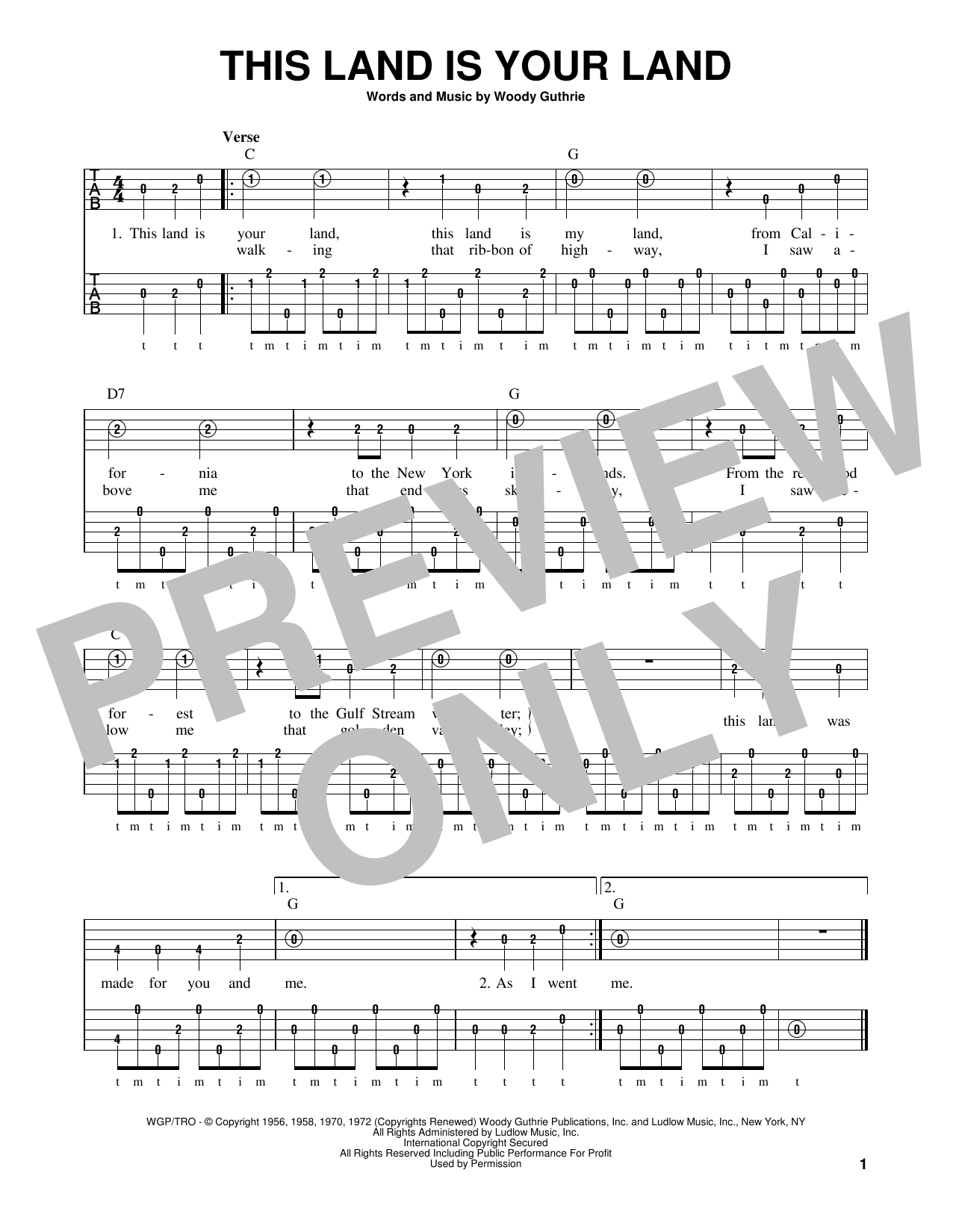 Produktgalerie: Seite 1 von 1 This Land Is Your Land, Woody Guthrie, Banjo