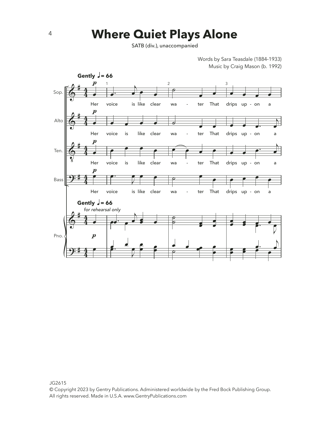 Product picture to: Where Quiet Plays Alone