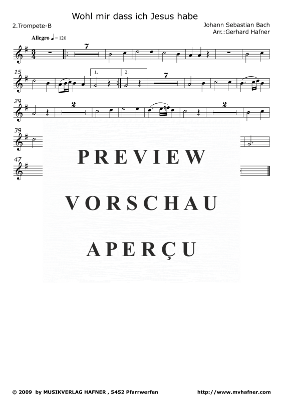 gallery: Jesus bleibet meine Freude, , (Blechbläser Quintett)