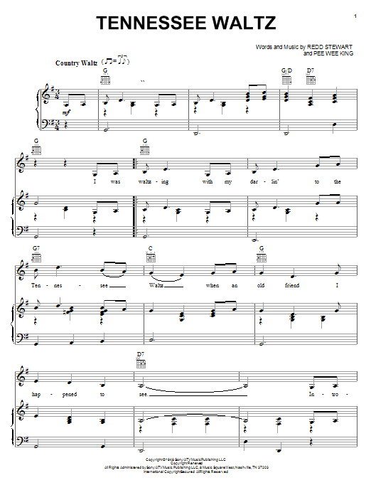 Produktbild zu: Tennessee Waltz