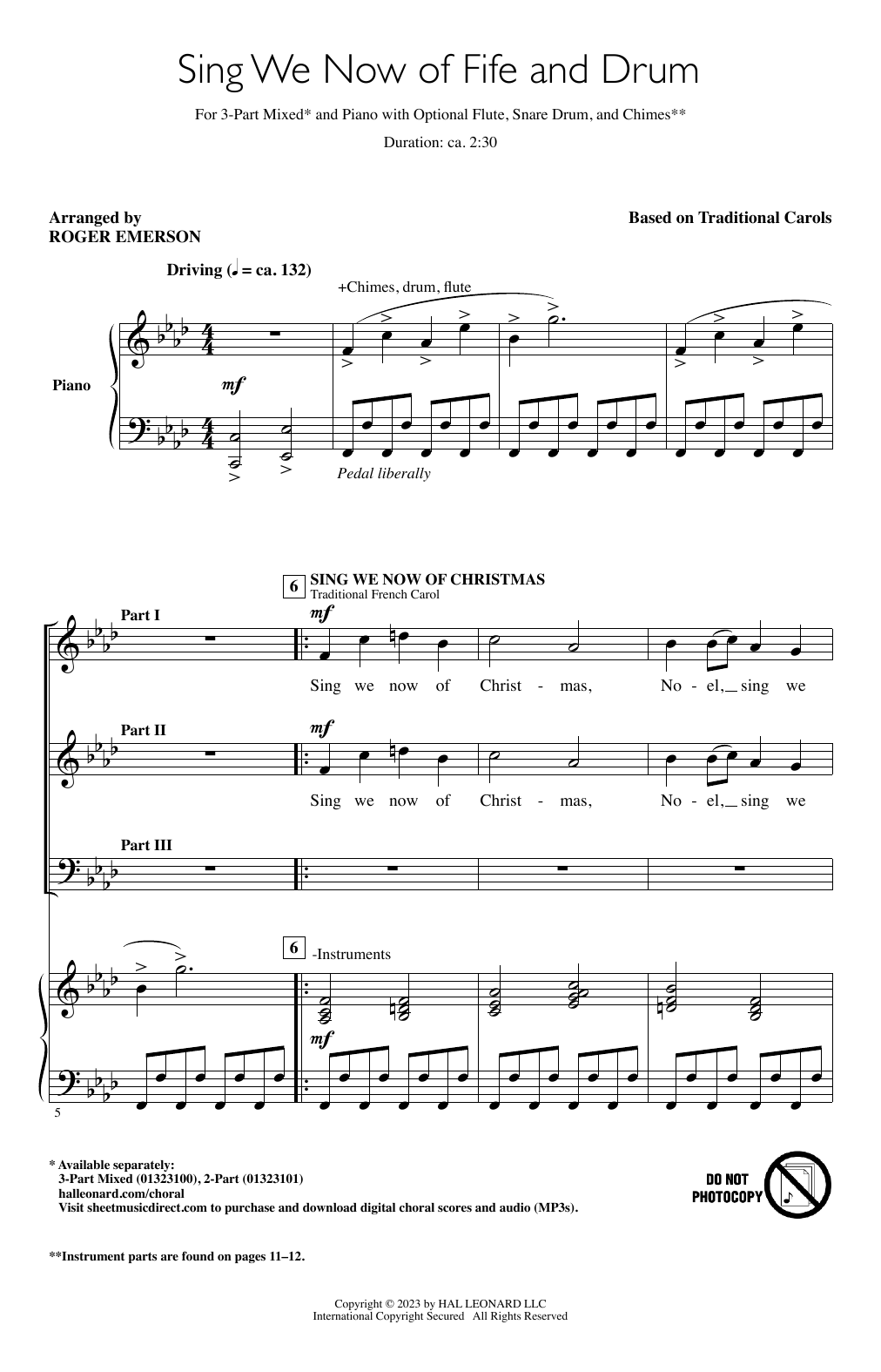 Product gallery: Page 1 of 1 Sing We Now Of Fife And Drum, Roger Emerson