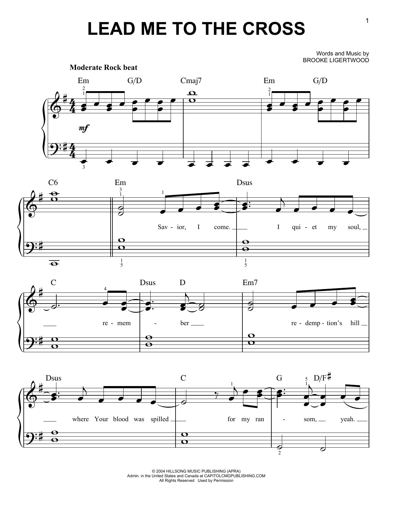 Produktbild zu: Lead Me To The Cross