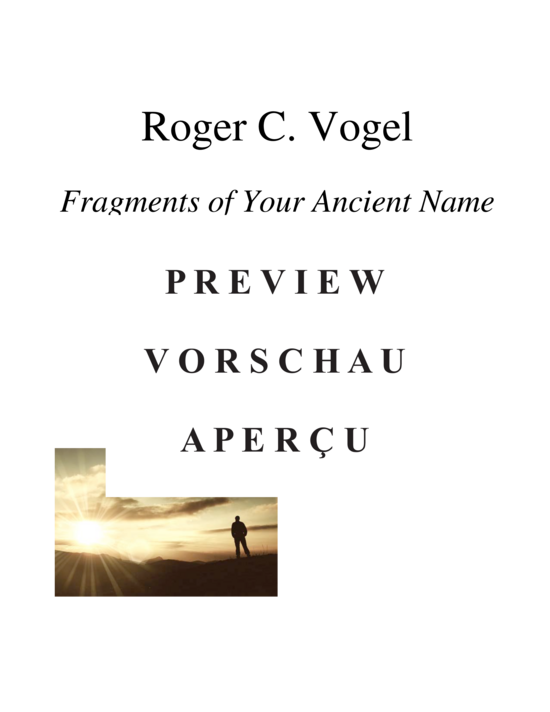 Product gallery: Page 3 of 21 Fragments of Your Ancient Name , , (High voice and flute)