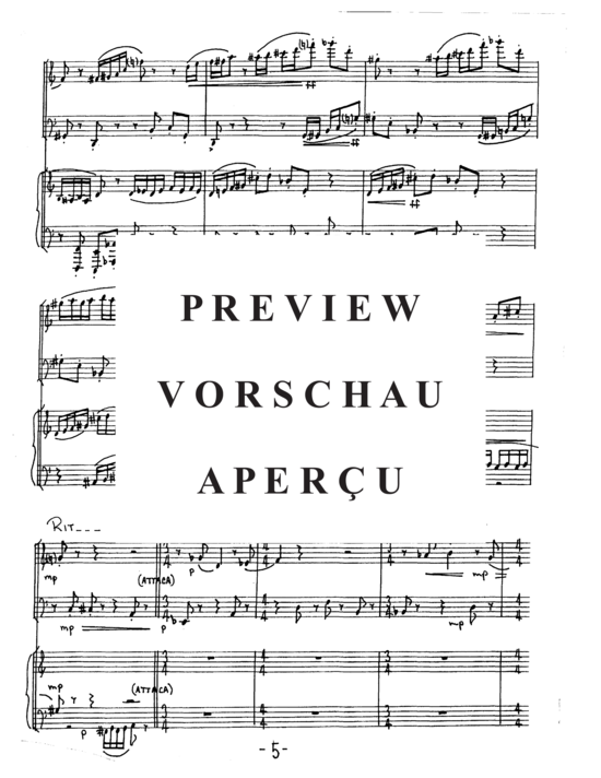 Produktgalerie: Seite 7 von 21 Fantasy Variations , , (Flöte, Tuba + Klavier)