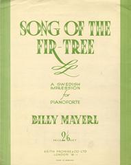 cover: Song Of The Fir-Tree, Billy Mayerl