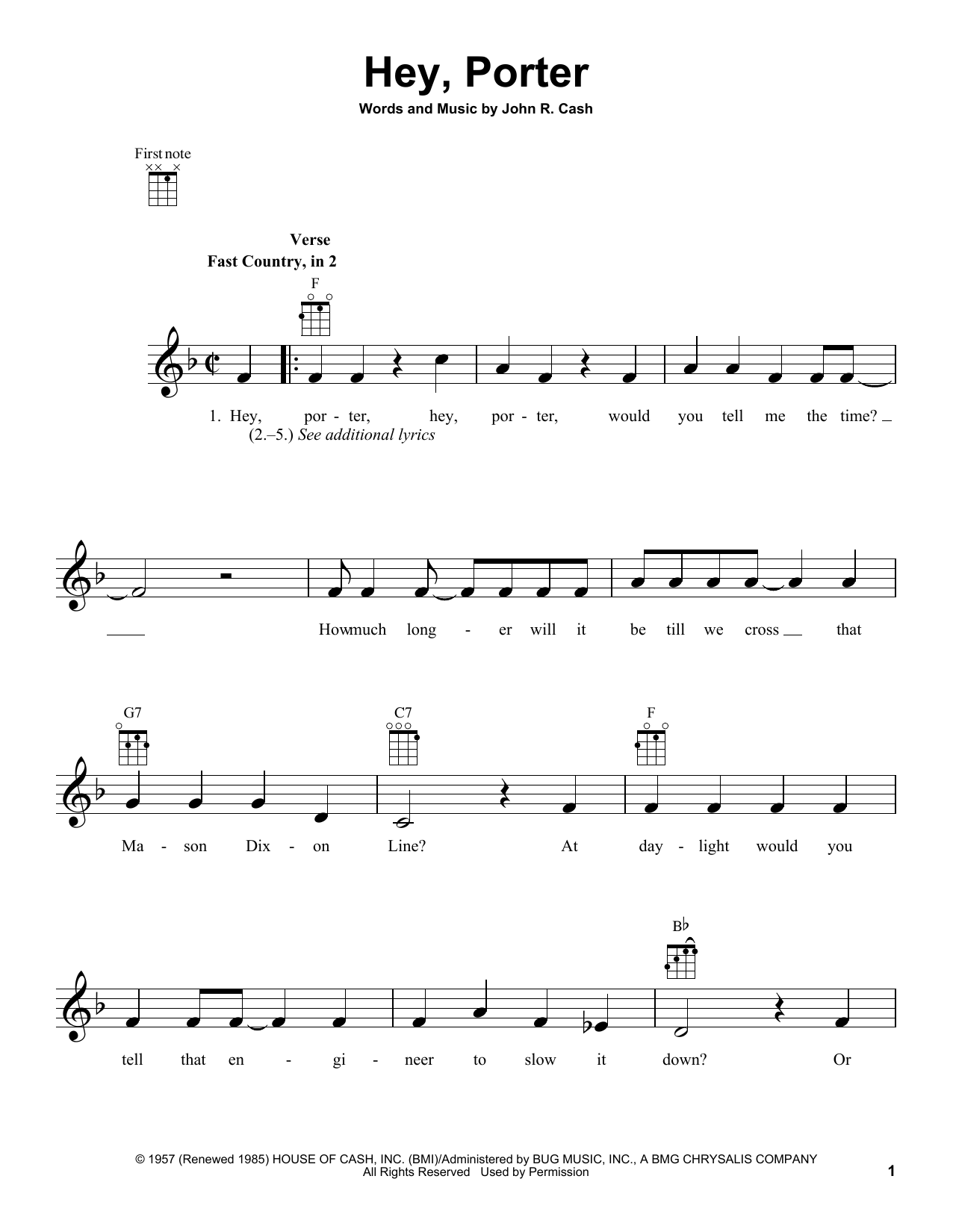 Produktbild zu:  Hey, Porter - Johnny Cash