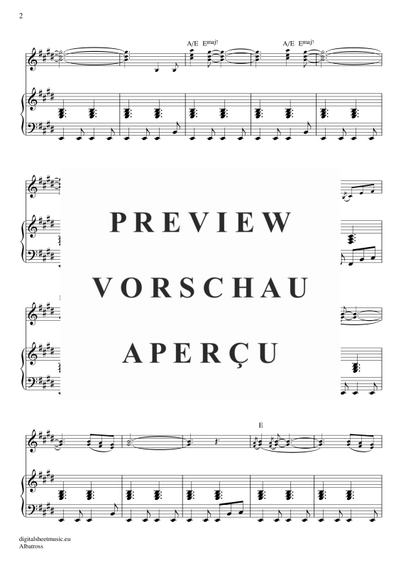 Product gallery: Page 8 of 11 Albatross , Mac, Fleetwood, Voice with Piano Accompaniment