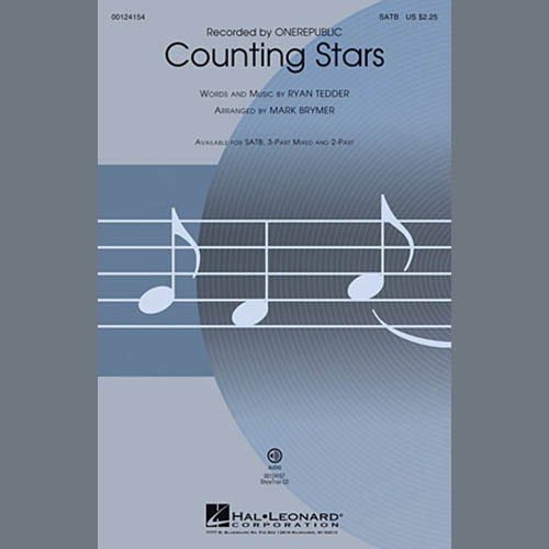 cover: Counting Stars (arr. Mark Brymer), OneRepublic, Chor