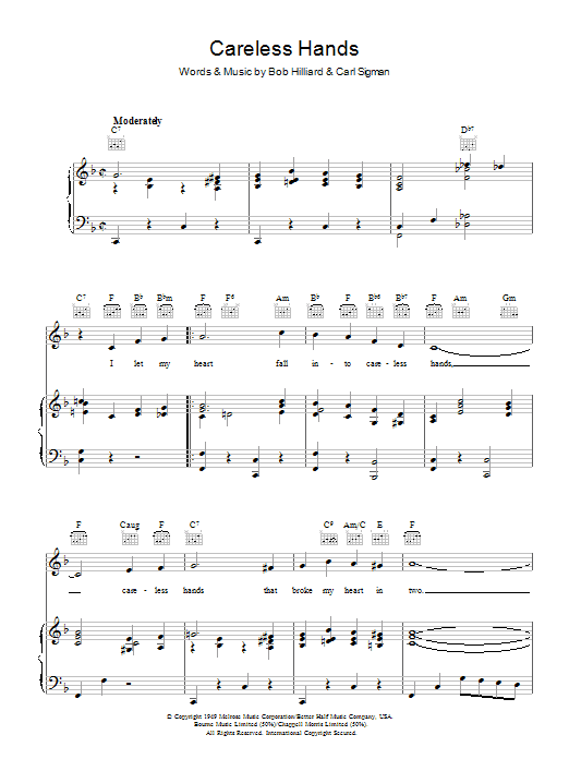 Produktgalerie: Seite 1 von 1 Careless Hands, Mel Torme, Gesang, Gitarre, Klavier