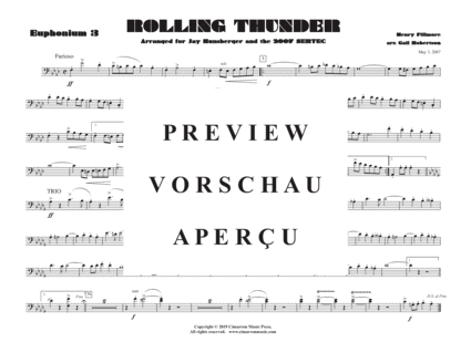 Product gallery: Page 13 of 18 Rolling Thunder , , (Tuba Ensemble EEEETT)