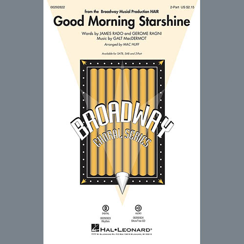 cover: Good Morning Starshine (from Hair) (arr. Mac Huff), Galt MacDermot, Chor