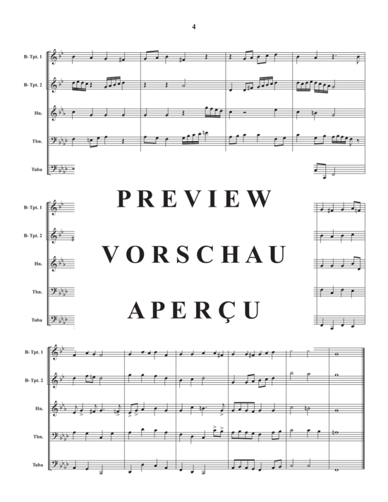 Produktgalerie: Seite 6 von 11 Aberystwyth , , (Blechbläser Quintett)