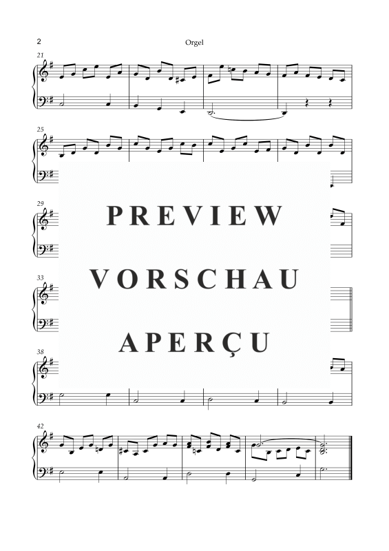 Produktgalerie: Seite 7 von 7 Morning has broken, , Violine und Orgel