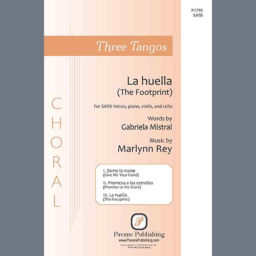 cover: Three Tangos - 3. La Huella, Marlynn Rey, Chor