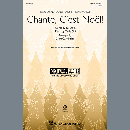cover: Chante, C'est Noël! (from Disneyland Paris - Theme Parks) (arr. Cristi Cary Miller),