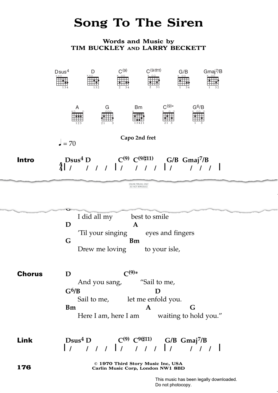 Product gallery: Page 1 of 1 Song To The Siren, Tim Buckley