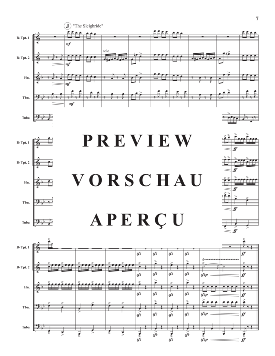 Produktgalerie: Seite 10 von 20 Silver Sleigh Bells , , (Blechbläserquintett)