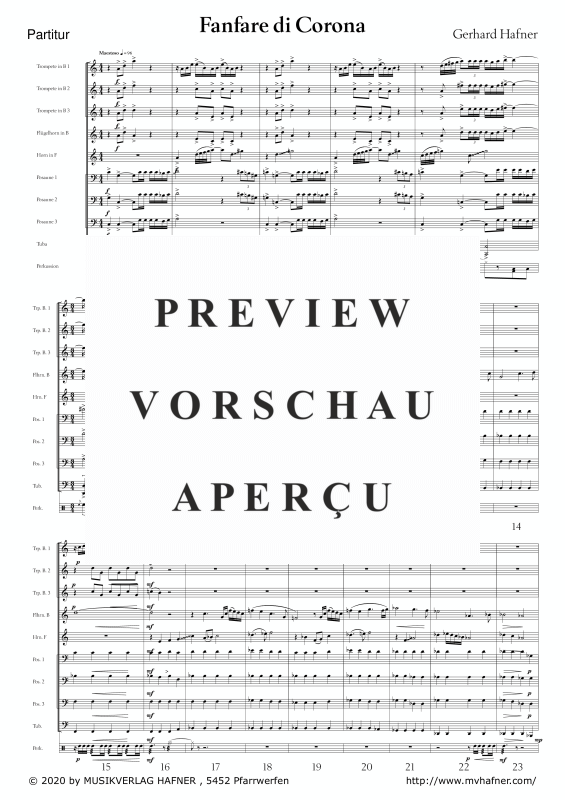 Product gallery: Page 5 of 11 Fanfare di Corona, , (Brass Ensemble)